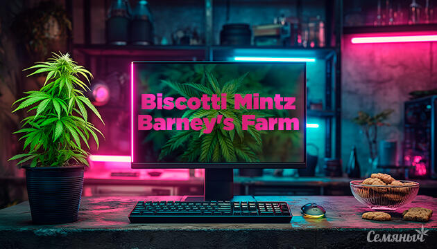 Гроурепорт сорта Biscotti Mintz fem от Barney's Farm